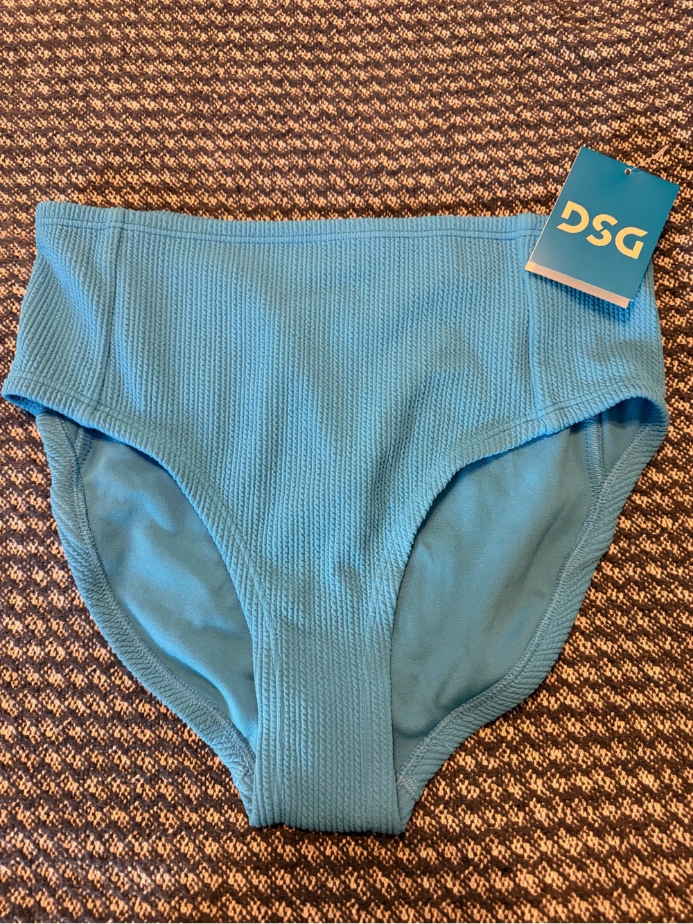 DSG Kids High-Rise Bikini Bottoms — Light Blue
